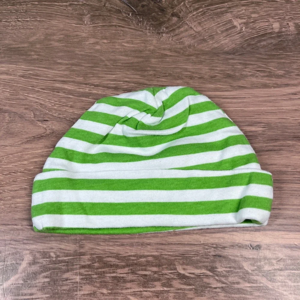 Zutano Gerber Baby Grand Beanie Set Baby 0-6M Multi Color Striped Cotton Hats